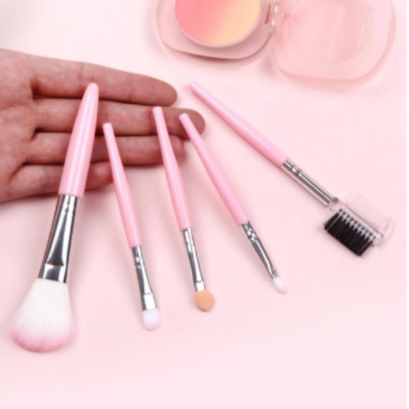 5pcs Portable Makeup Brush Set - Picture 2 of 3